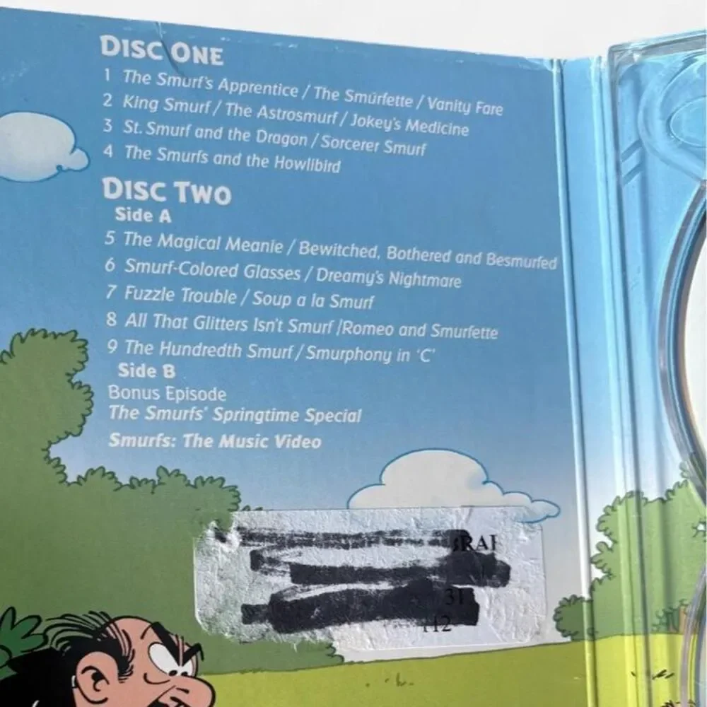 Smurfs DVD Season One Volume 1 1981 1982